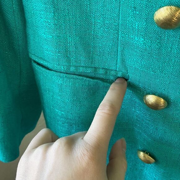 Vintage Kate McNaughton Suit Set Skirt and Blazer size 6 - Picture 5 of 16